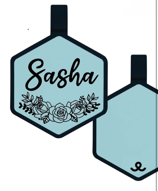 Indie Rose Silicone Tag