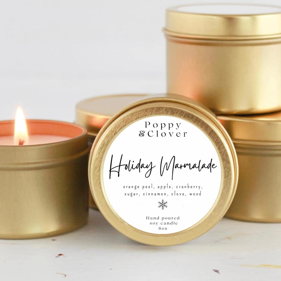 Holiday Marmalade 8oz Soy Candle