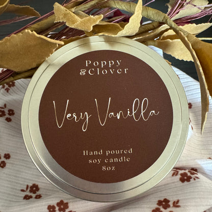 Very Vanilla Candle 8oz