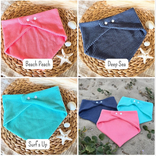Summer Ribbed Bandanas